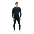 Black Thermal Knit Underwear Bottoms (S to XL)